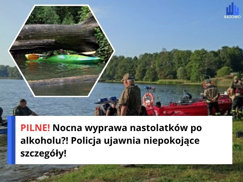 PILNE! Nocna wyprawa nastolatków po alkoholu?! Policja ujawnia niepokojące szczegóły!